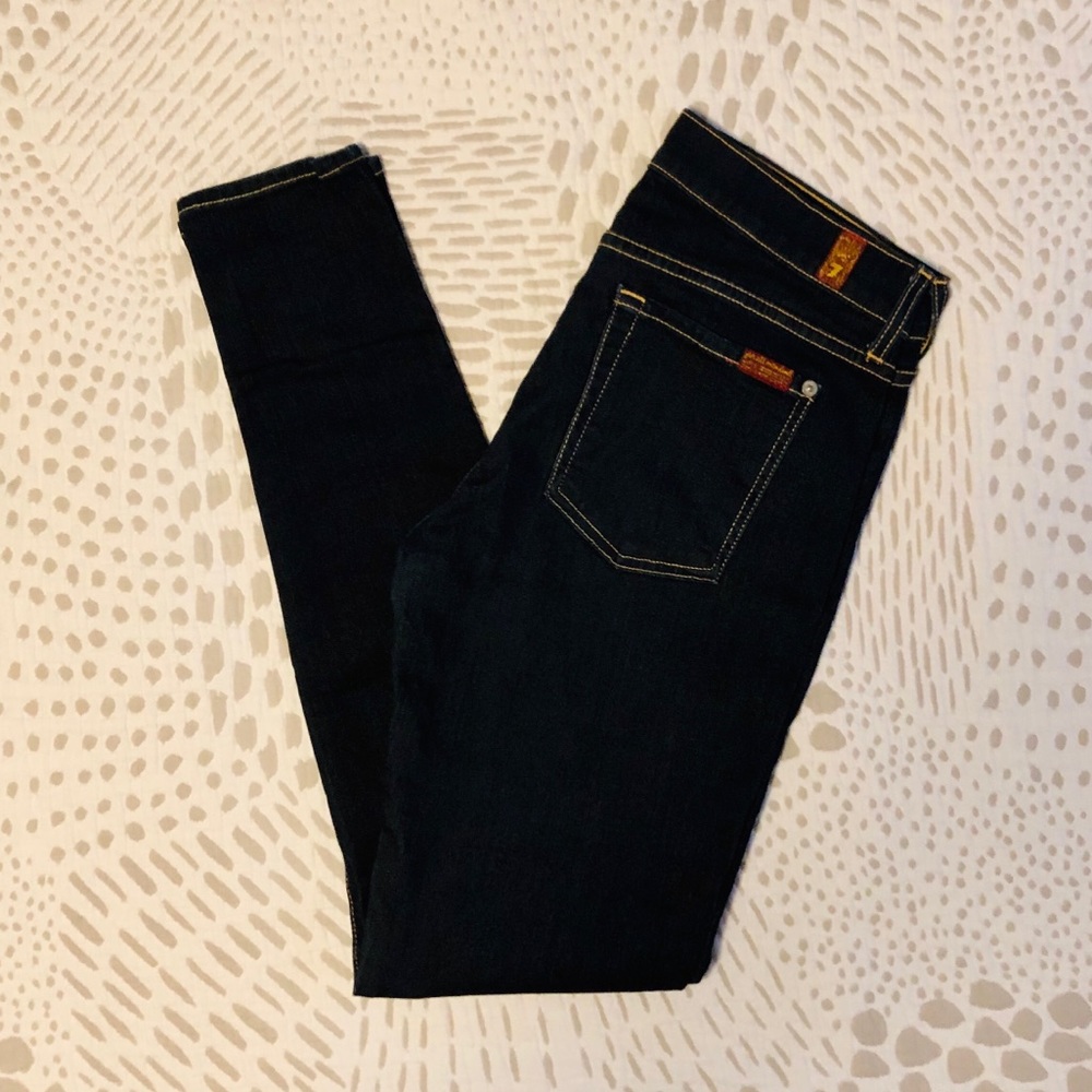 7 For All Mankind the Skinny in Dark Wash